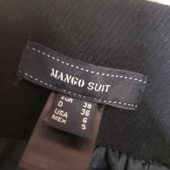 Mango Suit Black Pencil Skirt - Picture 8 of 8